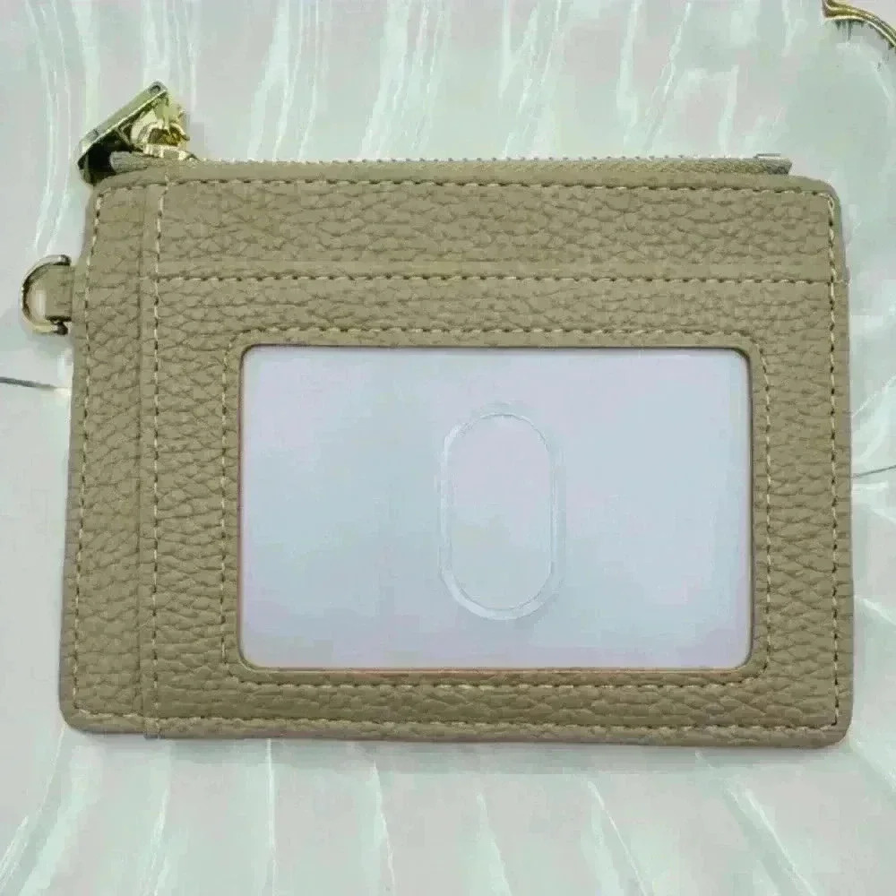 Khaki Card Keychain Wallet - Picture 2 of 5